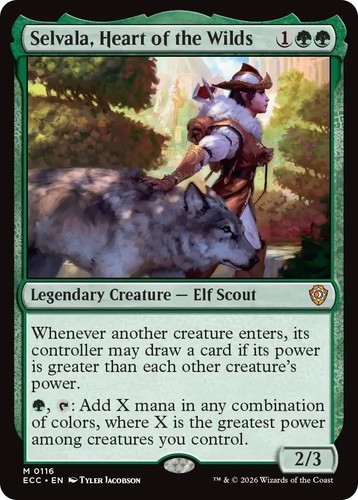 Mtg ecc selvala heart of - m,